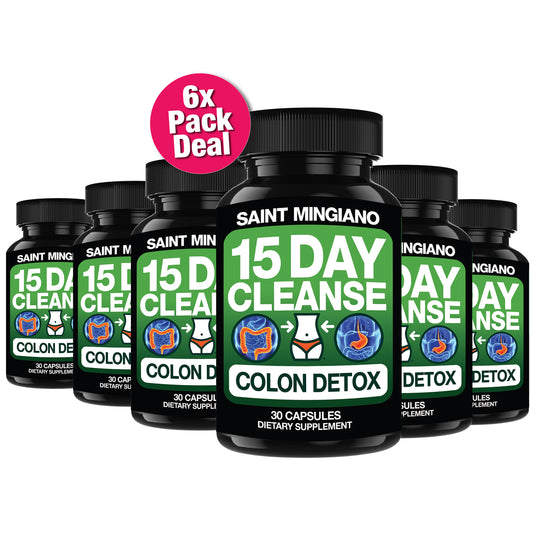 6 x Bundle - 15 Day Cleanse | Colon Cleanse & Detox