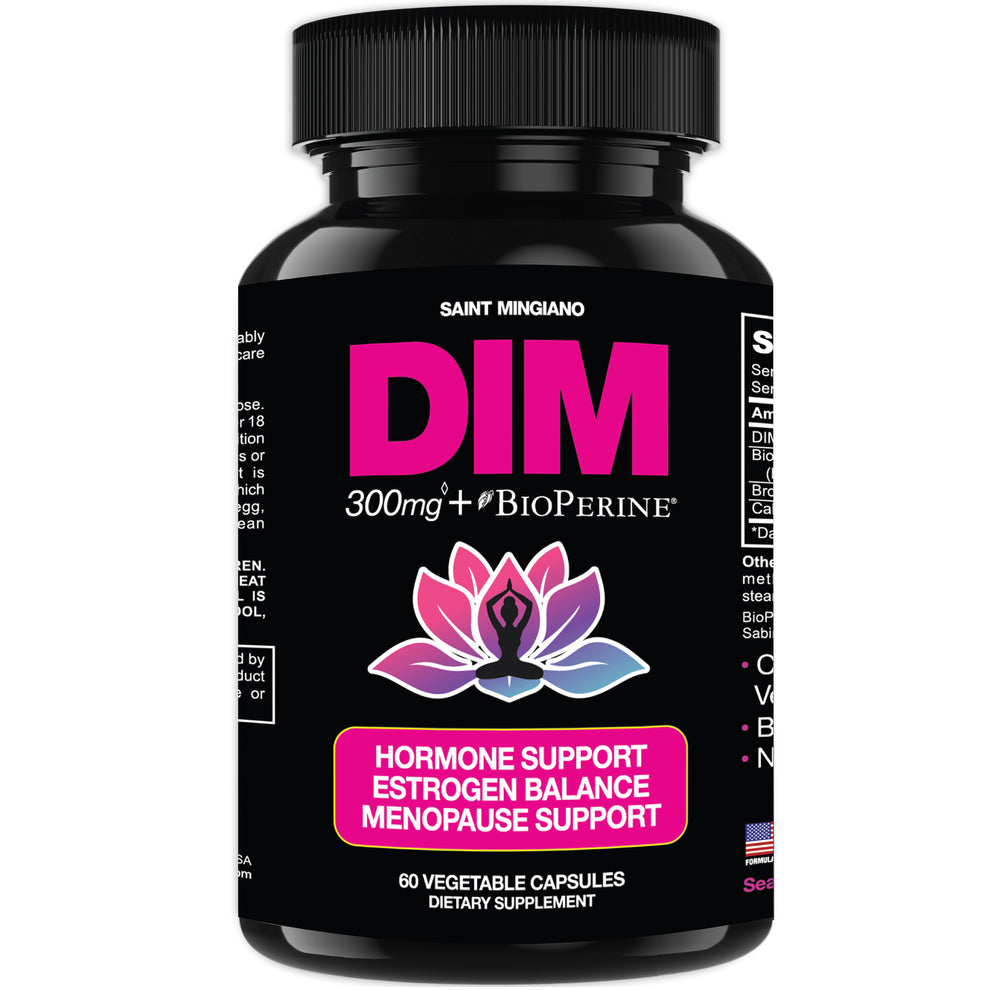 DIM 300mg Supplement - Hormone Balance & Menopause Support for Women ...