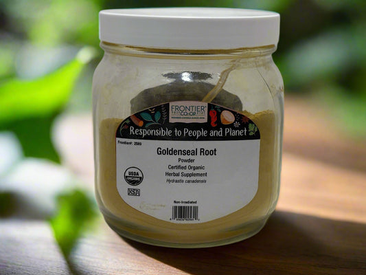 Organic Goldenseal Root Powder – A Natural Antibiotic Powerhouse